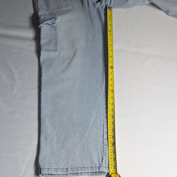 Mined By Los Angeles Stylish Light Blue Boyfriend Jeans size 5/26 - Picture 7 of 8